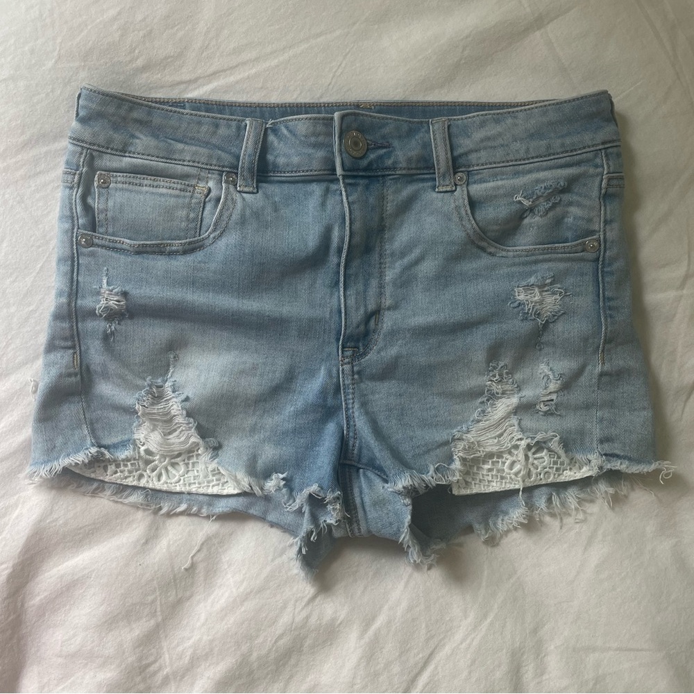 American eagle jean shorts